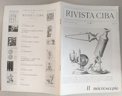 RIVISTA  DI MEDICINA CIBA  - IL MICROSCOPIO  N. 27 ( CART 77) - Gezondheid En Schoonheid