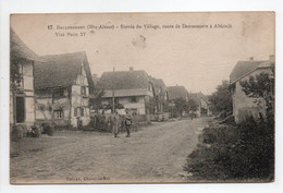 - CPA BALLERSDORF (68) - Entrée Du Village, Route De Dannemarie à Altkirch - Edition VEILLAT N° 17 - - Altri & Non Classificati