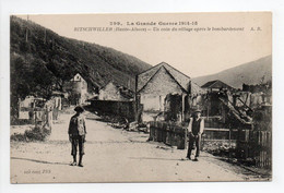 - CPA BITSCHWILLER (68) - La Grande Guerre 1914-15 - Un Coin Du Village Après Le Bombardement - Edition A. R. 299 - - Other & Unclassified