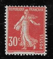 France N°160 - Variété "E" Cassé De Postes - Neuf * Avec Charnière - TB - Nuevos
