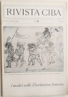 RIVISTA  DI MEDICINA CIBA  -  MEDICI RIVOLUZIONE FRANCESE  N. 8 ( CART 77) - Santé Et Beauté