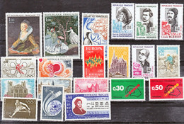 France 1972 1702 1736 Année Poste Neuf ** TB MNH SiN CHARNELa Cote 26 - 1970-1979