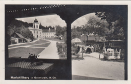 2031) MARIAHILFBERG In GUTENSTEIN - Aus Haus Gesehen Auf Besetzten Gastgarten ALT !! 1936 - Gutenstein