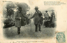 En Auvergne ( éditeur Fély à Salers Cantal 15 ) * Un Jour De Foire * Lou Patchi * Marché - Sonstige & Ohne Zuordnung