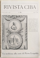 RIVISTA  DI MEDICINA CIBA  -  MEDICINA CORTE PIETRO LEOPOLDO N. 46 ( CART 77) - Gezondheid En Schoonheid