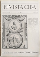 RIVISTA  DI MEDICINA CIBA  -  MEDICINA CORTE PIETRO LEOPOLDO N. 46 ( CART 77) - Santé Et Beauté