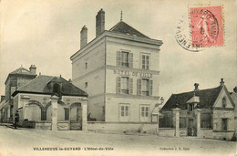 Villeneuve La Guyard * 1907 * Place Et Hôtel De Ville - Villeneuve-la-Guyard