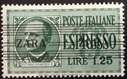 ZARA GERMAN OCC.- DEUTSCHE BES. Sassone Exp.E3 - MNH** - Deutsche Bes.: Zara