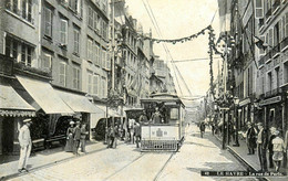 Le Havre * 1908 * Tram Tramway * La Rue De Paris - Non Classés