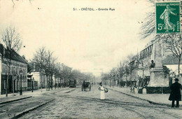 Créteil * Grande Rue * Tramway Tram - Creteil