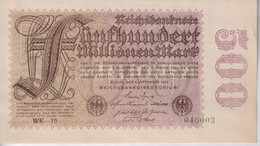 Notgeld Allemagne 500 Millionen Mark / 500 Millions Mark - 01/09/1923 - Sup / XF - Verzamelingen