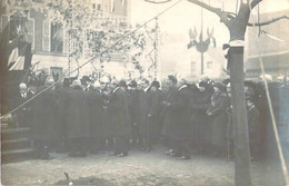 Militaria WW1 - Congrès De La Paix, Traité De Saint-Germain-en-Laye 1919, Clemenceau ? Carte Photo H. Bayard - Oorlog 1914-18