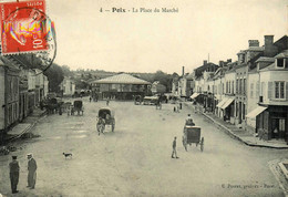 Poix * La Place Du Marché * Halle - Poix-de-Picardie