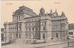 2085) PILSEN - STADTTHEATER - Tolle Sehr Alte DETAIL AK - Very  Old ! 1907 - Non Classificati