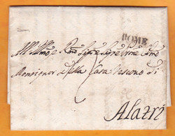 MARQUE POSTALE DE ROME, ITALIA DE 1810 - DEPARTEMENT CONQUIS 116 ROME - 17 MM - 1792-1815 : Departamentos Conquistados