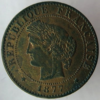 F10406.1 - FRANCE - 1 Centime Cérès - 1877 A - 1 Centime