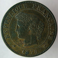 F10407.2 - FRANCE - 1 Centime Cérès - 1878 A - 1 Centime