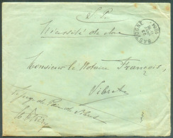 Enveloppe En S.P. obl. Sc BASTOGNE 23 Janvier 1904 Vers Sibret.  TB   - 17653 - Franchise