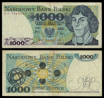 POLAND BANKNOTE - 1000 ZLOTYCH 1982 F/VF (NT#04) - Pologne