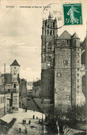 Rodez * Rue Du Téral Et Cathédrale - Rodez