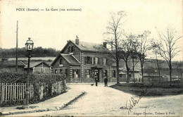 Poix * La Gare * Ligne Chemin De Fer De La Somme - Poix-de-Picardie