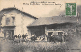 Grésy Sur Isère          73       Station Des étalons . Le Restaurant Cambin          (voir Scan) - Gresy Sur Isere