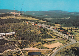Germany -  Postcard Used 1998 - Torfhaus/Oberharz -   Aerial View - 2/scans - Oberharz