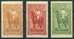 Madagascar (1936) N 190 à 192 * (charniere) - Ongebruikt
