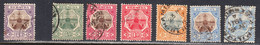 Bermuda 1906-10 Cancelled, Wmk Multi CA, SG 34,36-41 - Bermudas