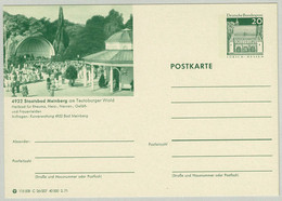 Deutsche Bundespost 1971, Bildpostkarte Staatsbad Meinberg - Bäderwesen