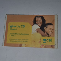 Mozambique-(MZ-MCE-REC-0003/C/1)-(7)-girl And Boy-(59386983101589)-(11/8/2011)-used Card - Mozambique