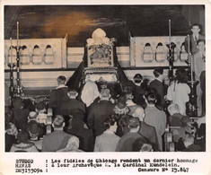 Photographie   : Politique. Chicago Hommage Au Cardinal Mundelein   (voir Scan Et Commentaires) - Geïdentificeerde Personen