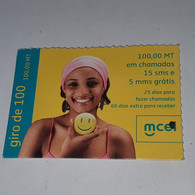 Mozambique-(MZ-MCE-REC-0007A)-(14)-Giro De 100-(49540547920168)-(10/12/2010)-used Card - Mozambico