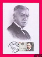 KYRGYZSTAN 2020 Famous People Russia Writer Poet Winner 1933 Nobel Prize In Literature Ivan Bunin Maxicard Maximum Card - Nobelprijs