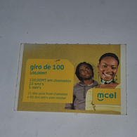 Mozambique-(MZ-MCE-REC-0008/1)-(20)-Giro De 100-(56707339526647)-(16/7/2011)-(look Out Side)-used Card - Moçambique