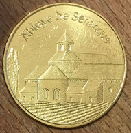 84 GORDES ABBAYE DE SÉNANQUE MDP 2018 MÉDAILLE SOUVENIR MONNAIE DE PARIS JETON TOURISTIQUE MEDALS COINS TOKENS - 2018