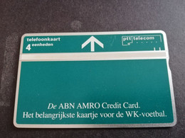 NETHERLANDS  4 UNITS  ABN/AMRO BANK  L&G CARD  WK VOETBAL STATEU LIBERTY  DUTCH SOCCER    ** 5117** - Cartes GSM, Prépayées Et Recharges