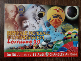 L34/732 Chambley Air Base - Biennale Mondiale De L'Aérostation . 1999 - Chambley Bussieres