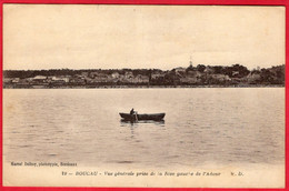 -- BOUCAU (Pyrénées Atlantiques) - VUE GENERALE PRISE DE LA RIVE GAUCHE DE L'ADOUR -- - Boucau