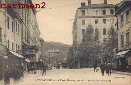 LYON VAISE LE PONT MOUTON PRIS DE LA RUE ST-PIERRE DE VAISE 69009 RHONE - Lyon 9