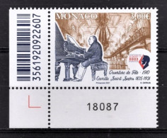 MONACO 2021 - CENTENAIRE DE LA MORT DE CAMILLE SAINT-SAËNS - Y.T. N° 3267 /   NEUF ** - Unused Stamps