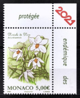 MONACO 2021 - LA NIVÉOLE DE NICE -Y.T N° 3265 / NEUF ** - Unused Stamps