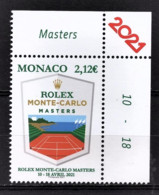MONACO 2021 - ROLEX MONTE-CARLO MASTERS - Y.T. N° 3264 / NEUF ** - Nuevos