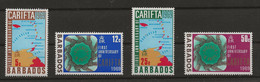 Barbados, 1969, SG 386 - 389, Carifta, Complete Set Of 4, MNH - Barbados (1966-...)