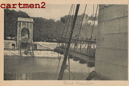 LYON VAISE LES PONTS MEURTRIS PORT MOUTON GUERRE 40 BOMBARDEMENT 69009 RHONE - Lyon 9