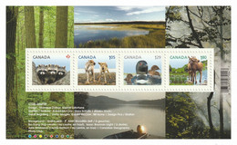 CANADA 2012 Definitives / Young Wildlife: Miniature Sheet UM/MNH - Blocs-feuillets