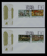 SPAIN Segovia Santiago Compostela Cuevas De Altamira Pre-historics Pictures Fdc Faune Pmk Sp7518 - Vor- U. Frühgeschichte