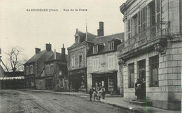 / CPA FRANCE 18 "Sancergues, Rue De La Poste" - Sancergues