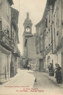 / CPA FRANCE 81 "Lautrec, Rue De L'église" - Lautrec