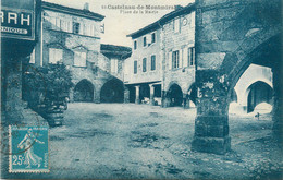 / CPA FRANCE 81 "Castelnau De Montmirail, Place De La Mairie" - Castelnau De Montmirail